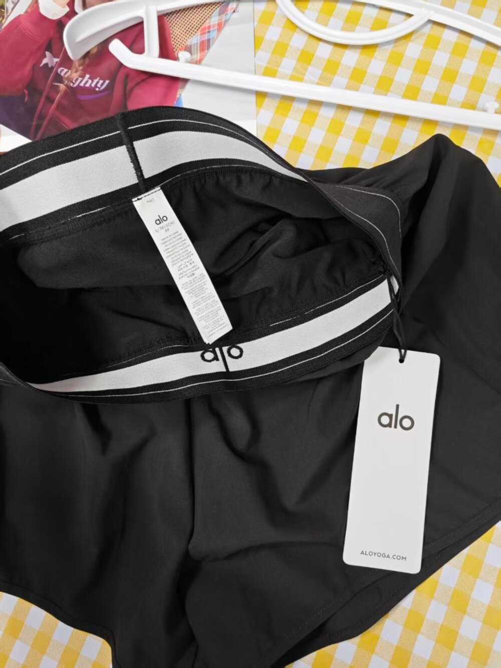 New with tags π·οΈ ALO Match Point Short | Black Tennis Running Shorts - Picture 4 of 8